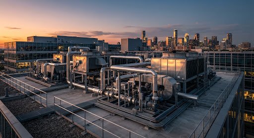 50-Ton Industrial AC Plant