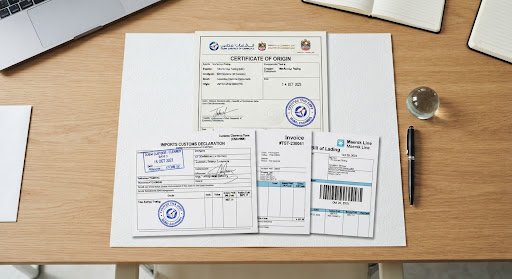 Certificate of origin documentation